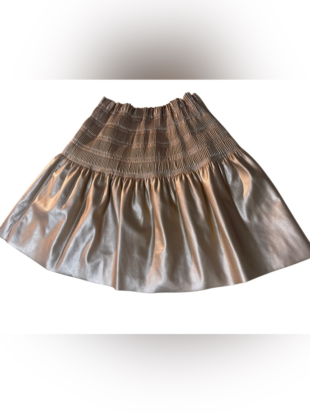 Habitual Girls Size 16 Gold Metallic
Smocked Waist Skirt